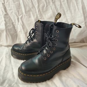 Dr. Marten's Jadon platform boots, W sz 8